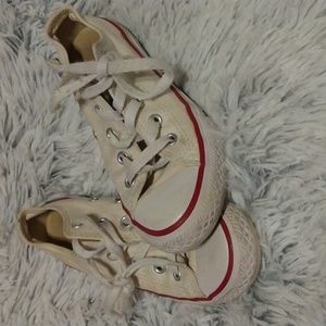 Girls Converse sneakers White Size 1